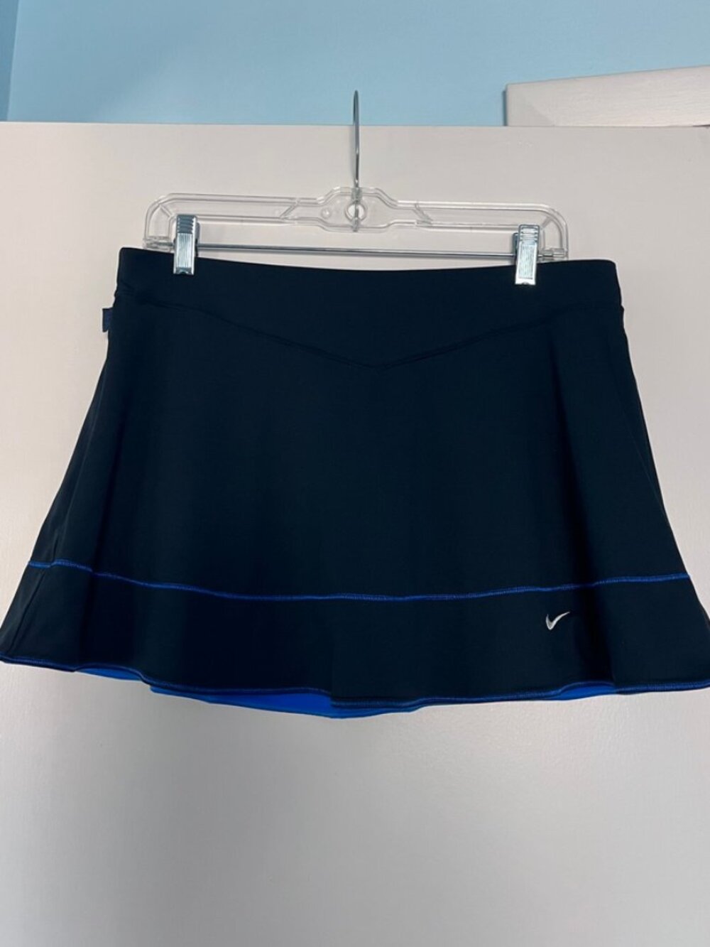 Nike Black Skort with Royal Blue Trim